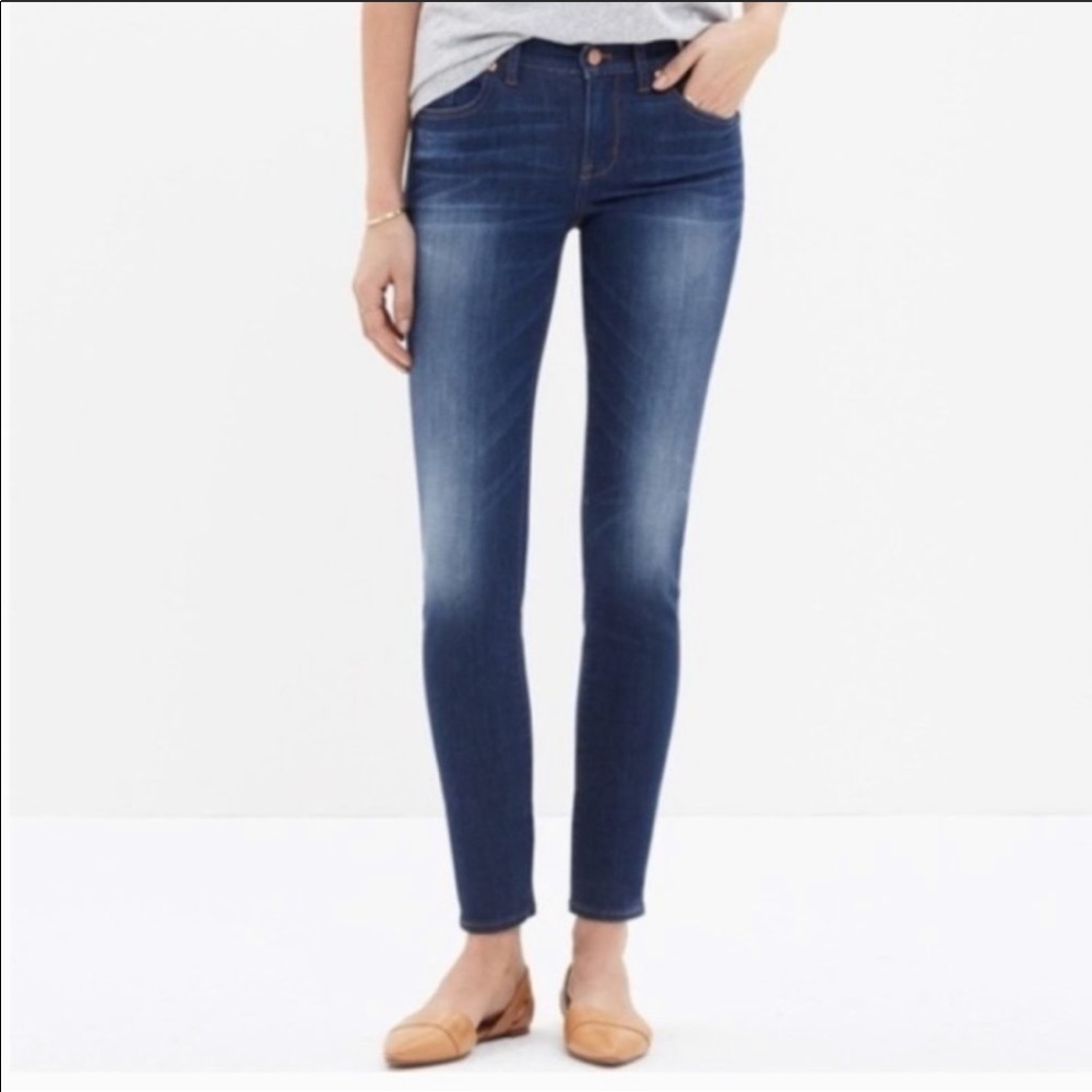 Madewell Skinny Skinny Crop Denim